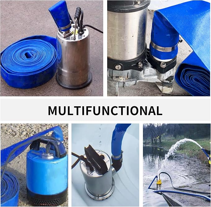1-1/2" x 25 FT Pool Backwash Hose,