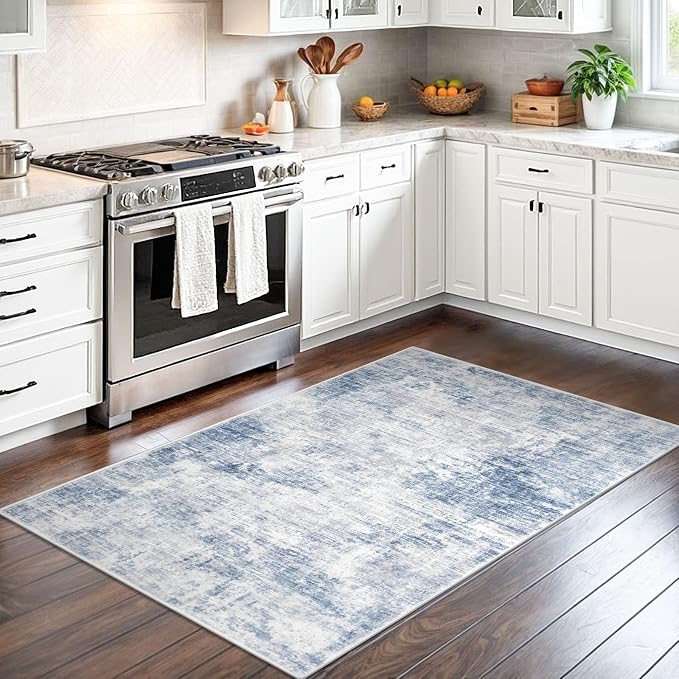 IOHOUZE Abstract Area Rug 3x5 Ft Washable Rugs