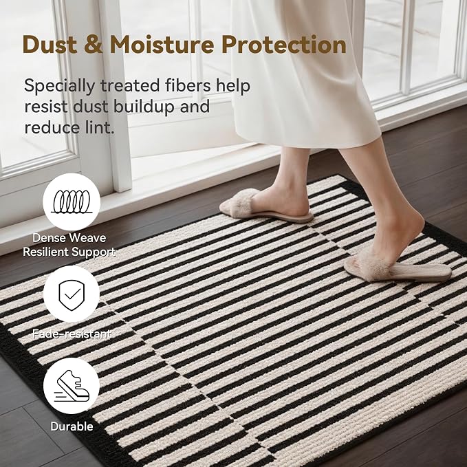 GRANNY SAYS Door Mat, Dirt Absorb Front Door Mat Outside Entrance, Low Profile