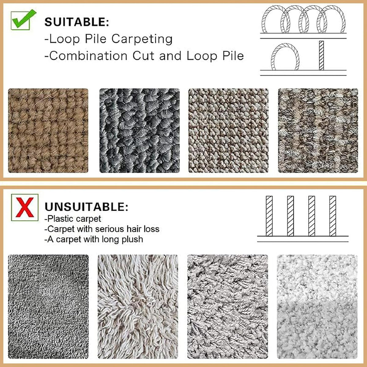WILLBOND Carpet Cord Cover Cable Protector,59.06 Ft,Black