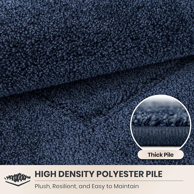 PURRUGS Dirt Trapping Door Mat 24" x 59", Non-Slip/Skid Machine Washable