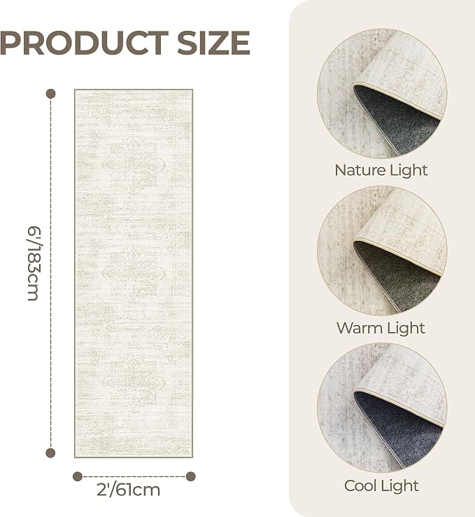 Washable Runner Rugs for Bedroom