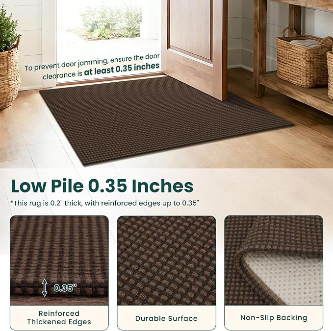 KOZYFLY Cotton 2x14 Runners Rugs