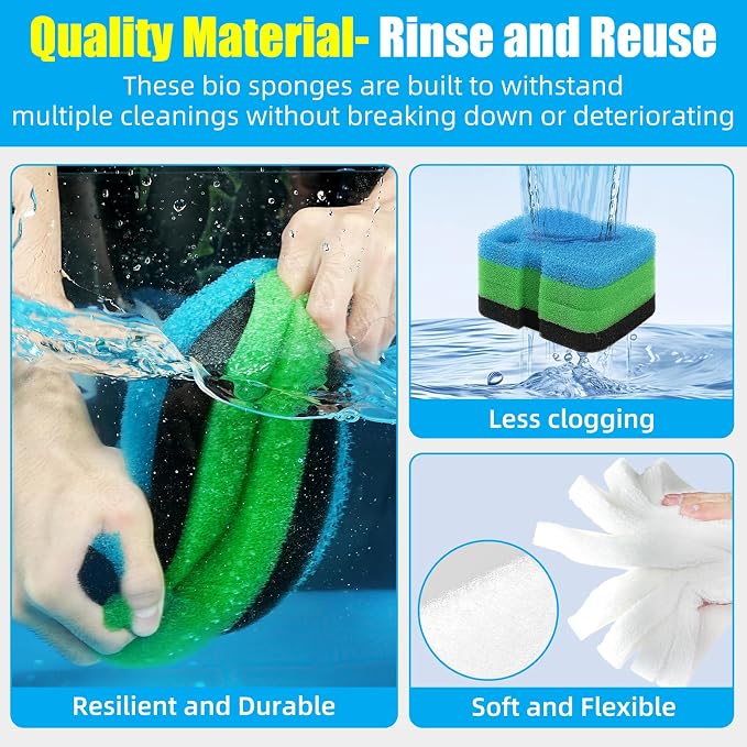 AQUANEAT Replacement Canister Filter Pads Compatible