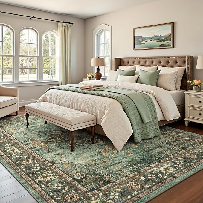 Lofus 8x10 Area Rugs for Living Room, Washable Area Rug, Rugs for Bedroom