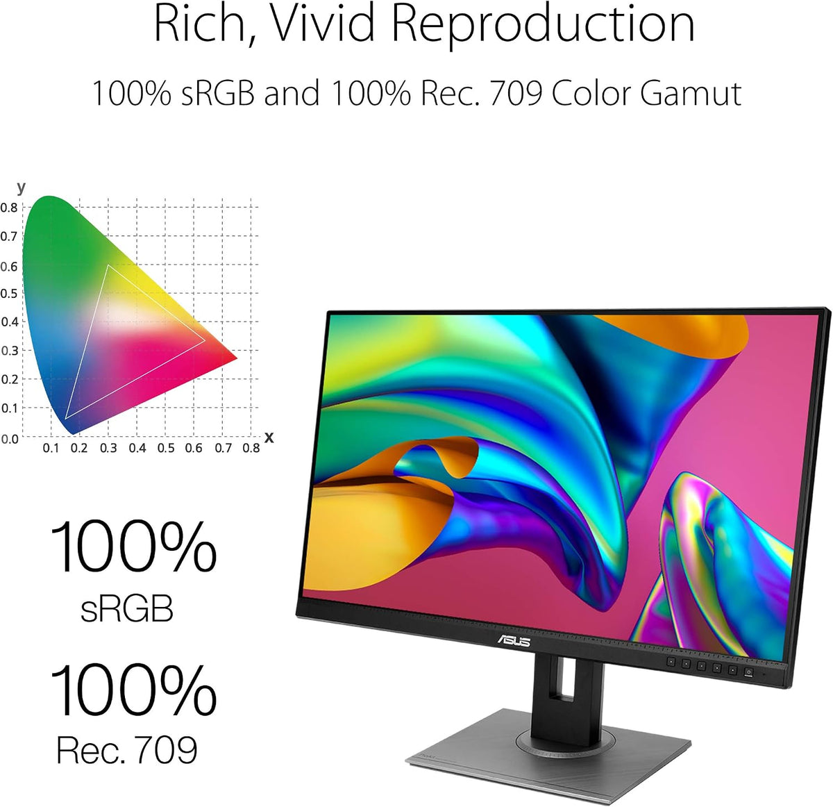 ASUS ProArt PA278QV 27 Inch 1440p QHD Professional Monitor