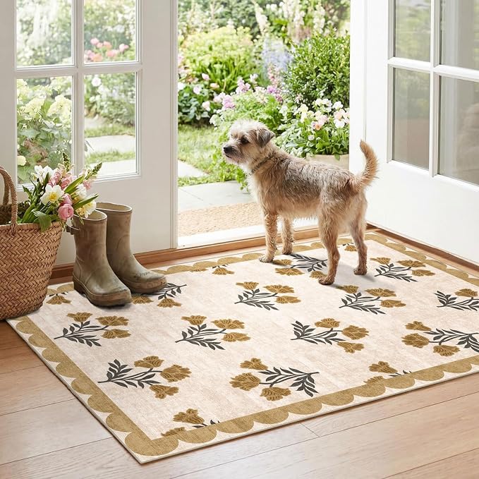 Floral Outdoor Rug