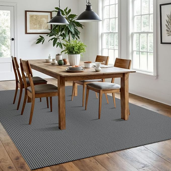 IOHOUZE Washable Area Rug 6x9 Non Slip Rubber Backed Rugs