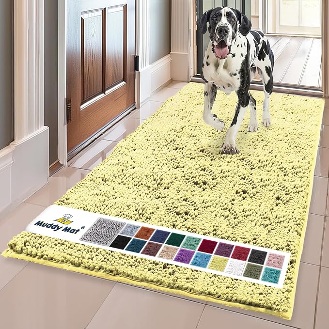 Muddy Mat® | Super Water Absorbent Door Mat Indoor, Microfiber Quick Dry