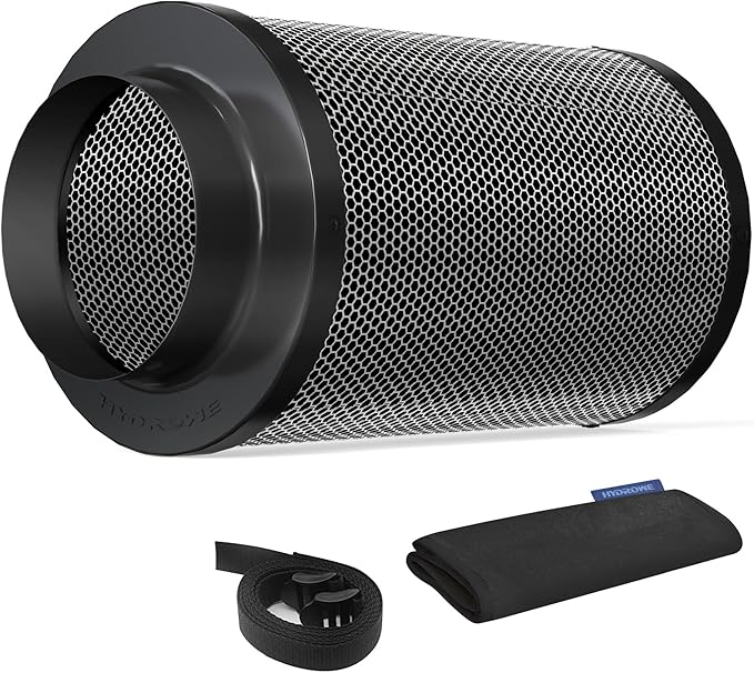 Air Carbon Filter 6 Inch, Smellines Control Removes 3X More Odors Contaminants.