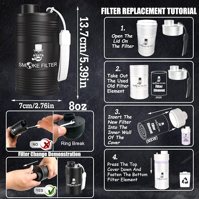 Metal Housing Personal Filter