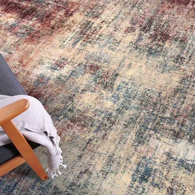 IOHOUZE Abstract Area Rugs 6x9 Ft Washable Rugs