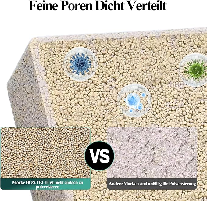 boxtech Aquarium Filter Media Bio Ceramic Brick Bio Filter Media
