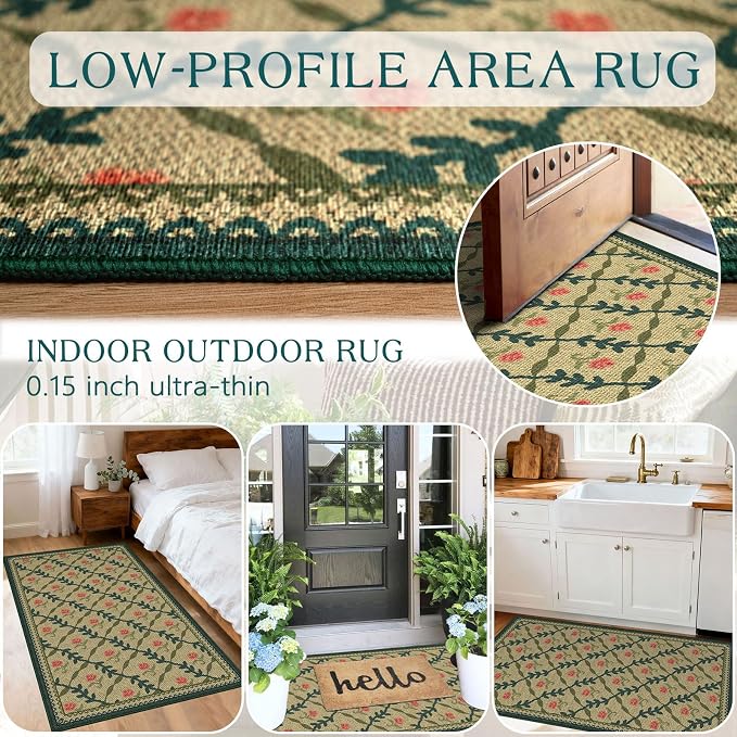 Jute-Look Outdoor Rug