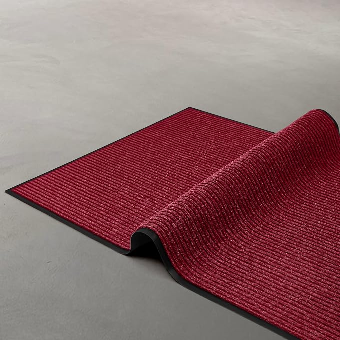 MaxMat® Extra Large Commercial Door Mat, Rubber Border Heavy Duty Door Mat