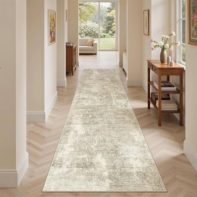 Soalmost Runner Rug 2x8 Washable Non-Slip Hallway Runner Rugs