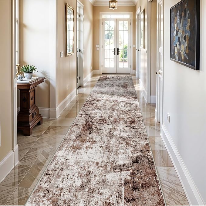 3x16 Washable Runner Rug for Hallway: Extra Long Runners for Entryway Living