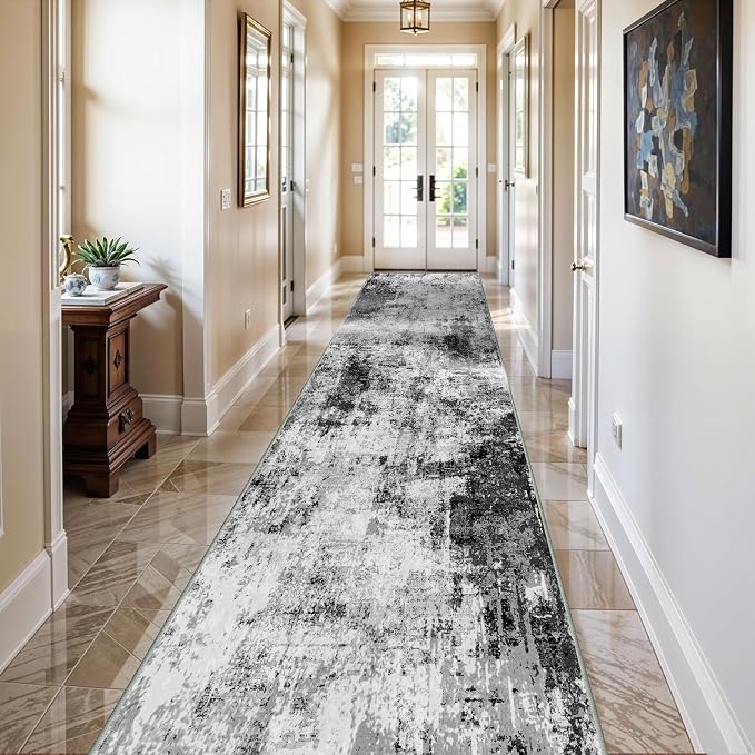 3x16 Washable Runner Rug for Hallway: Extra Long Runners for Entryway Living