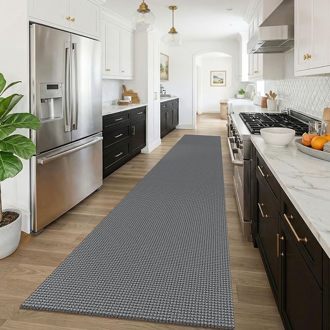 KOZYFLY 3x16 Runners Rugs for Hallway, Extra Long Washable Runner Rug, Non Slip