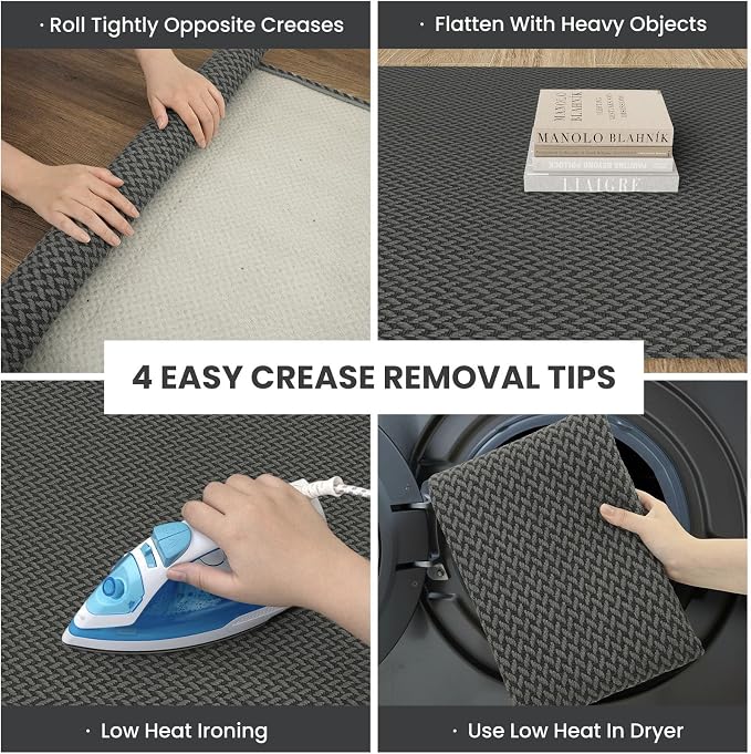 IOHOUZE Washable Runner Rug 2x5 Non Slip Runners
