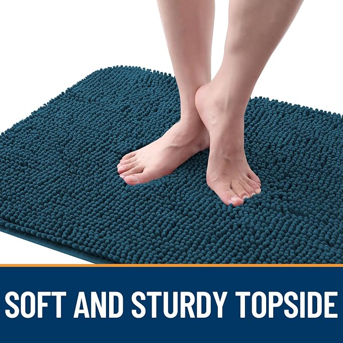 OLANLY Dog Door Mat for Muddy Paws 70x24, Absorbs Moisture and Dirt, Absorbent