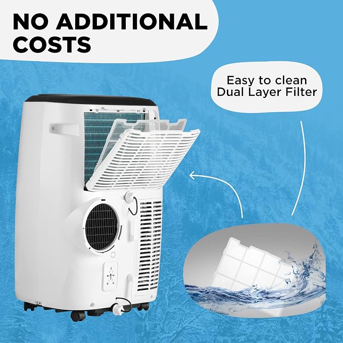 Portable Air Conditioners 10000 BTU AIRO COMFORT, AC Unit Floor Standing