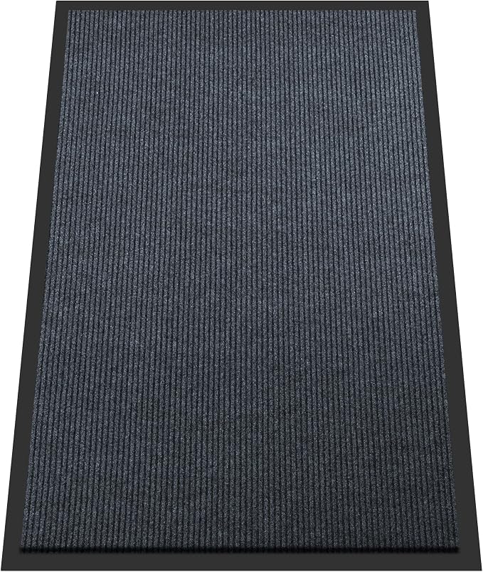BesWin Indoor Outdoor Mat, Heavy Duty Commercial Floor Mat, Non Slip Rubber