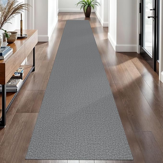 EARTHALL Washable Runner Rug 2x12 Ft Non Slip Runners