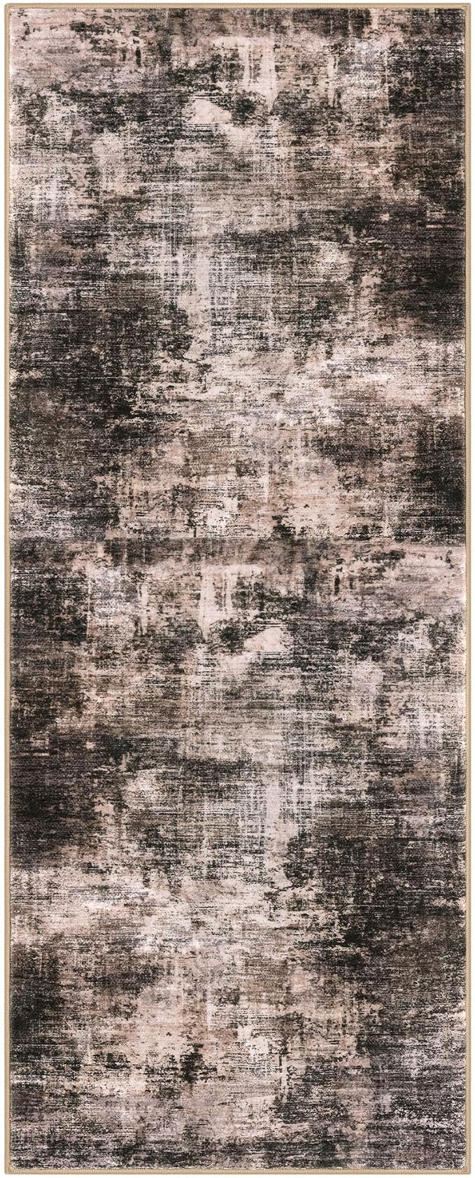 IOHOUZE Abstract Runner Rug 2x5 Ft Washable Runners