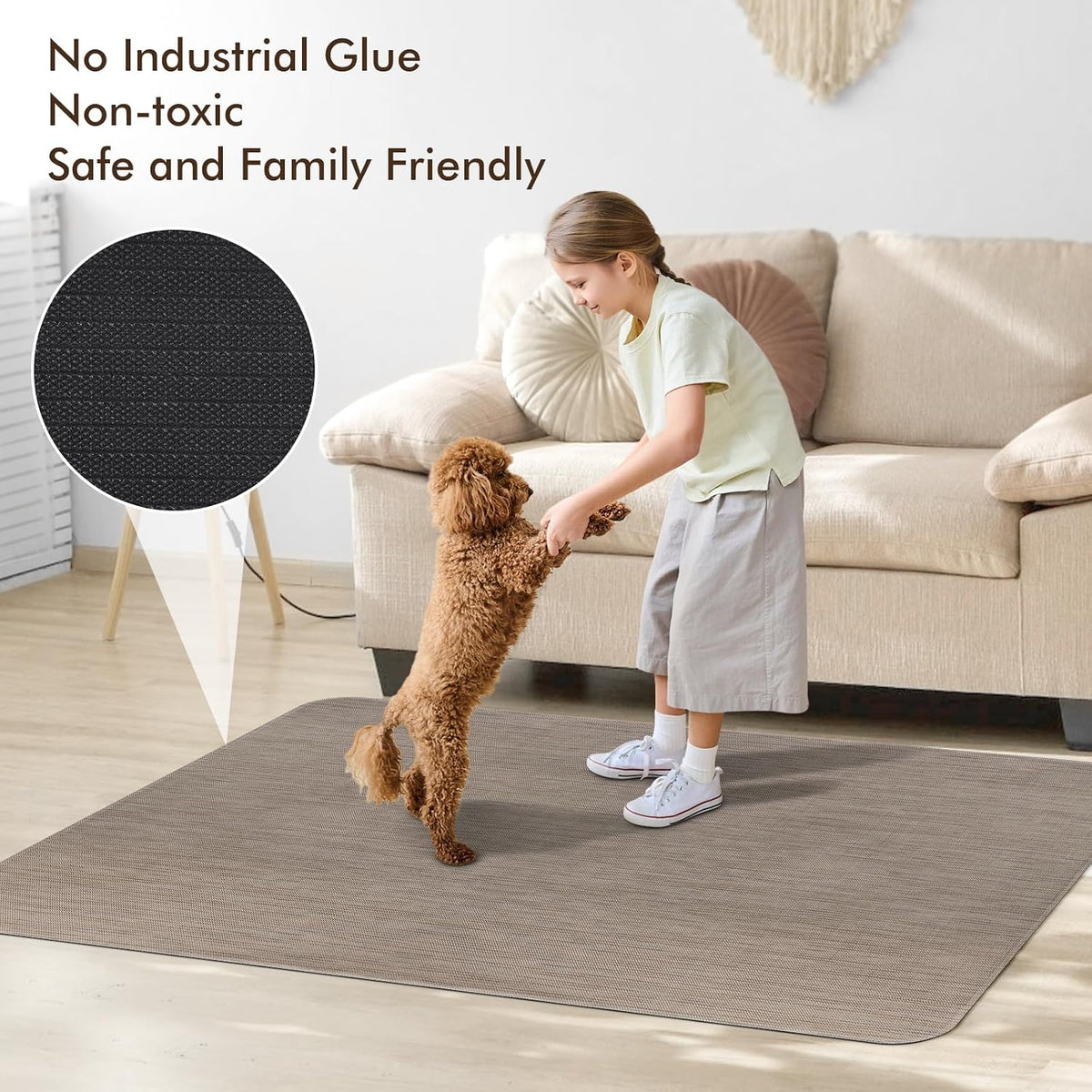 Blvornl Office Chair Mat for Hardwood Floor, Computer Chair Mat, 36" x 48"