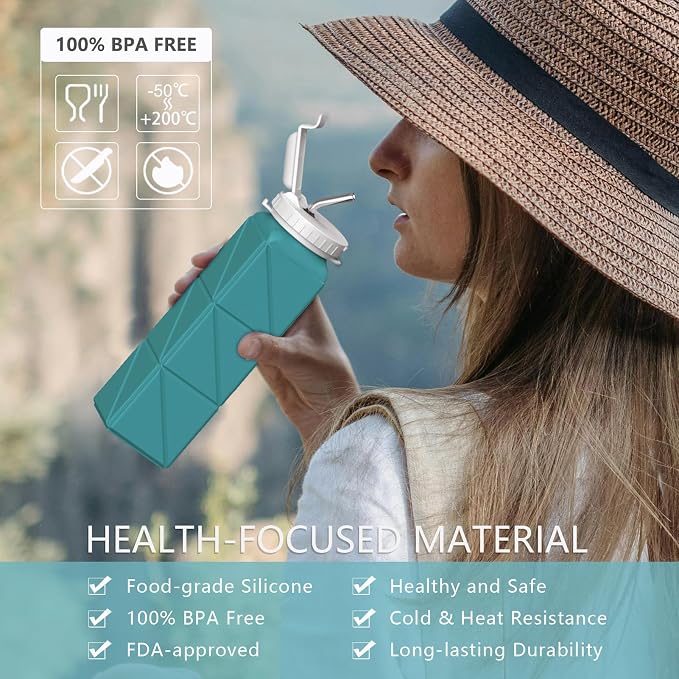 BEAUTAIL Collapsible Water Bottles