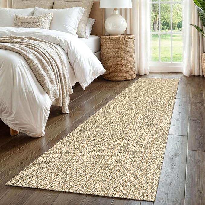 IOHOUZE Washable Runner Rug 2x8 Non Slip Rubber Backed Hallway Runner Entryway