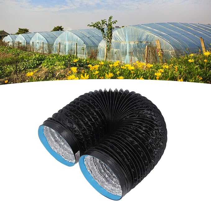 NoiseReducing 7in Dryer Vent Exhaust Hose Flexible Duct Easy Installation