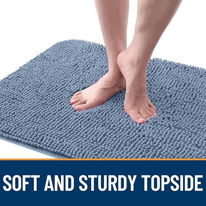OLANLY Dog Door Mat for Muddy Paws 70x24, Absorbs Moisture and Dirt, Absorbent