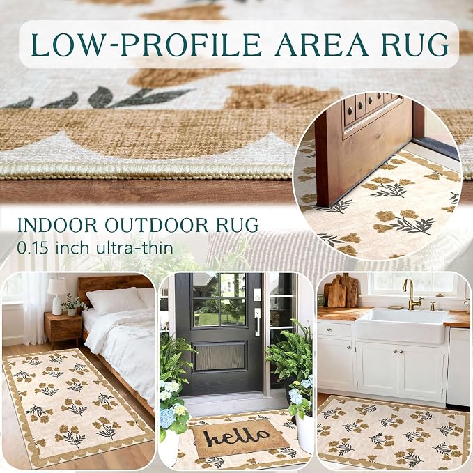 Floral Outdoor Rug