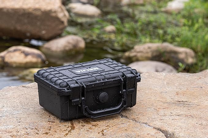 MEIJIA Portable All Weather IP67 Waterproof Protective Case, Hard Case