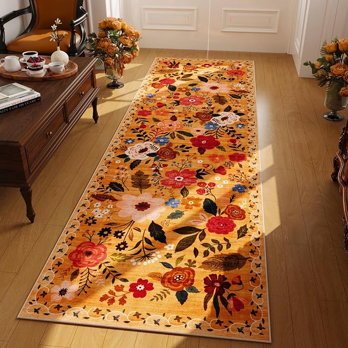 Rugcomf Runner Rug for Kitchen Rug Non Slip 2'x 6' Washable Rugs