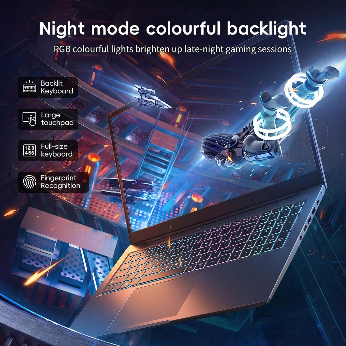 18.5 Inch Laptops, Core i9 CPU (Up to 4.8 GHz), 16GB RAM, 512GB SSD, WiFi-6