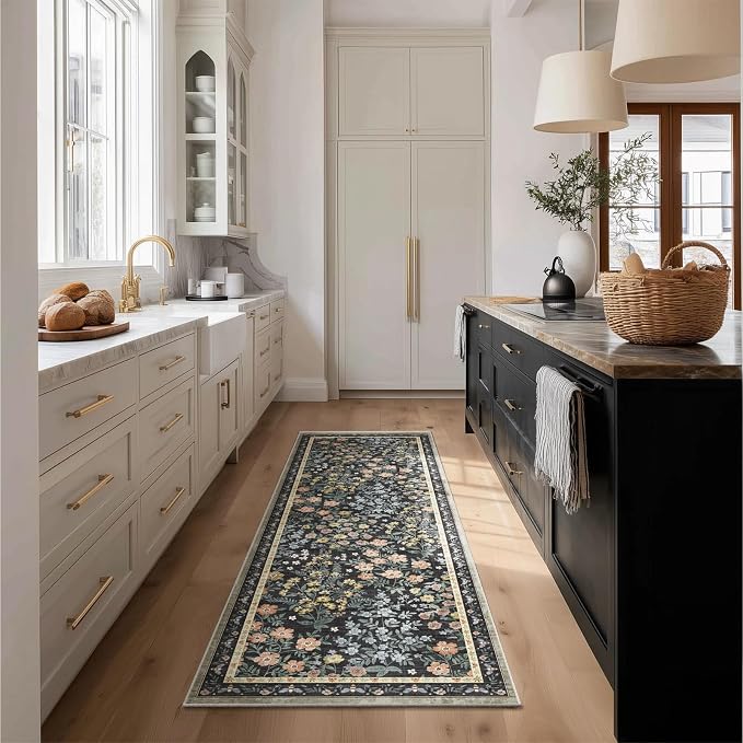 Washable Kitchen Rug Runners for Hallways: 2'x6' Entryway Rug