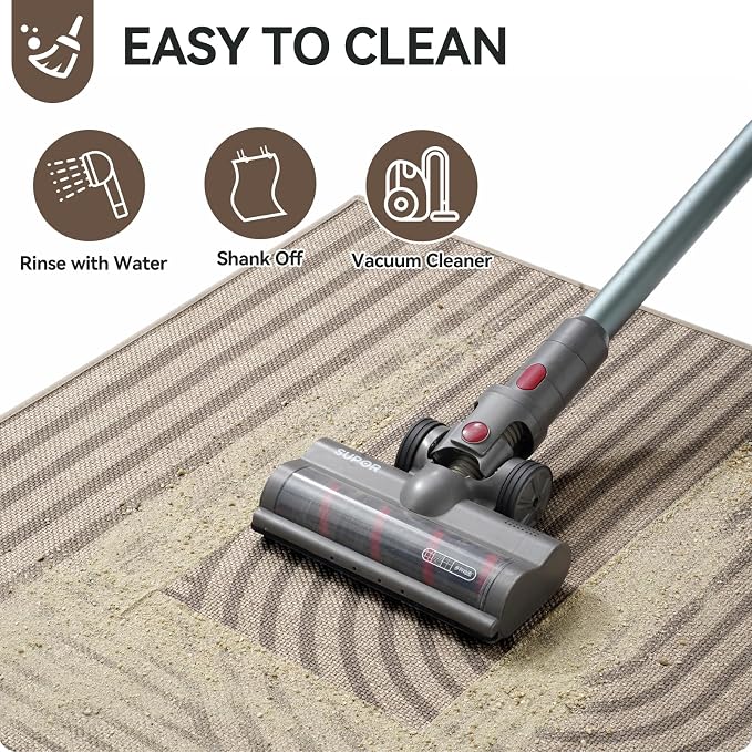 Front Door Mat 36'x59'', Absorbent Dirt Resist Washable Non Slip Low-Profile