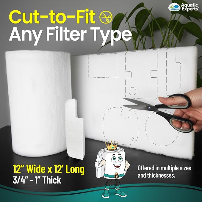 Aquatic Experts Aquarium Filter Floss