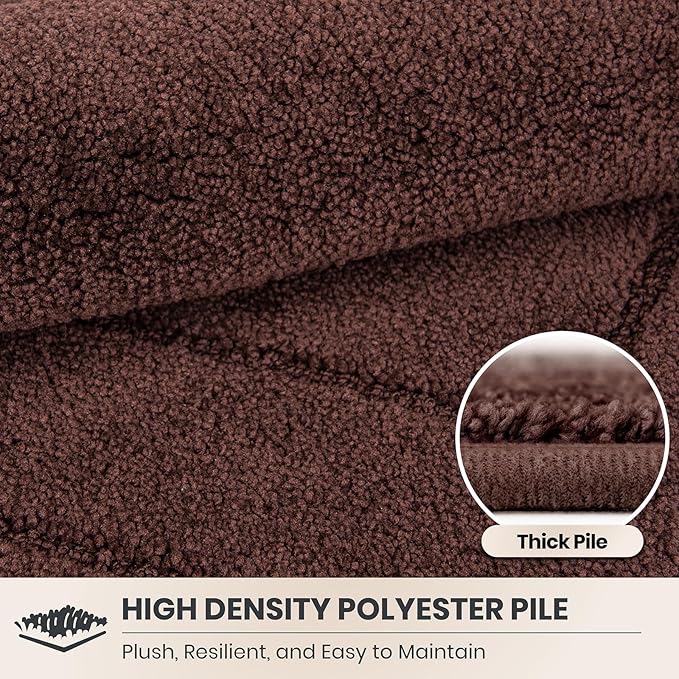 PURRUGS Dirt Trapping Door Mat 32" x 70", Non-Slip/Skid Machine Washable