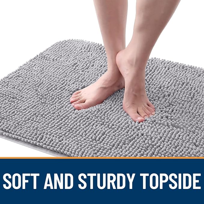 OLANLY Dog Door Mat for Muddy Paws 47x17, Absorbs Moisture and Dirt, Absorbent