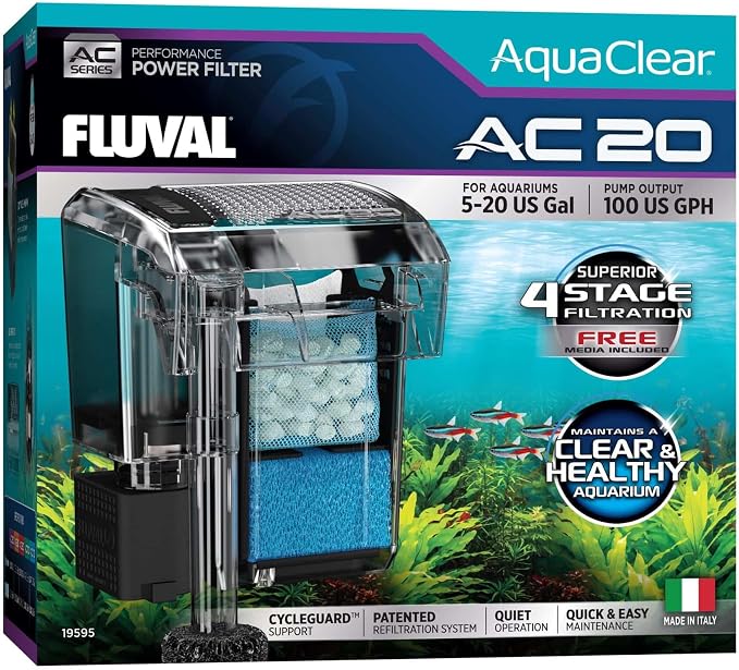 Fluval - Media Maintenance Kit for AC20 Power Filter - for Use in Freshwater &