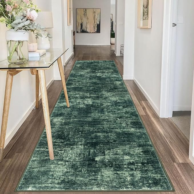 IOHOUZE Abstract Runner Rug 3x10 Ft Washable Runners