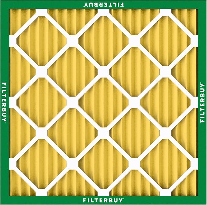 Filterbuy 10x10x1 Air Filter MERV 11 Superior Pet & Allergy Defense,