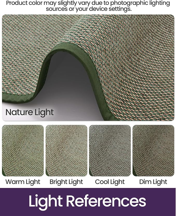 DEXI Ultra Thin Entryway Indoor Door Mat 24x36, Non Slip Rubber Backing Inside