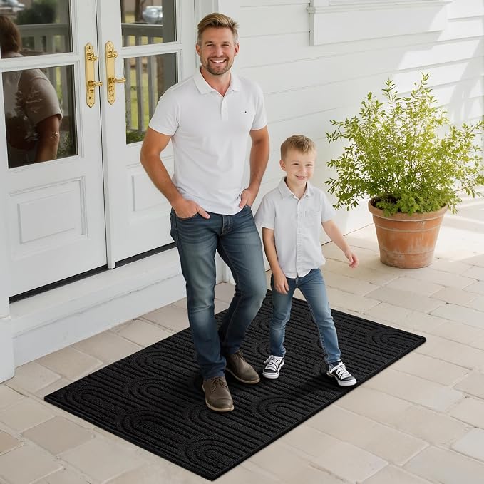 GRANNY SAYS Door Mat Indoor Entrance Non-Slip, Welcome Mats Front Door Mat