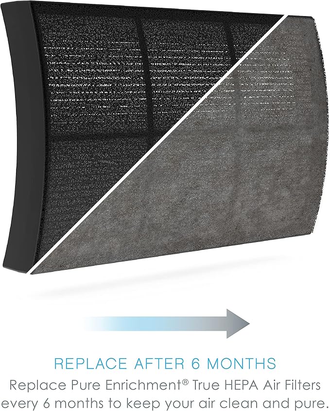 Pure Enrichment® Genuine 2-in-1 True HEPA Official Replacement Filter