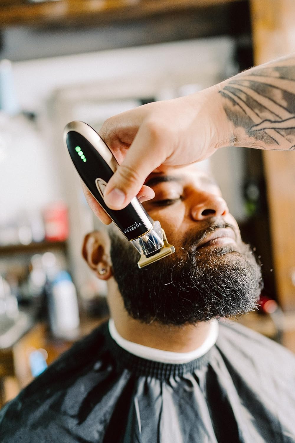 Supreme Trimmer T-Shaper Professional Zero-Gap Barber Trimmer ST5210